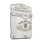 Vintage fém dekor postaláda 39 cm méhecskés  "Old Post"